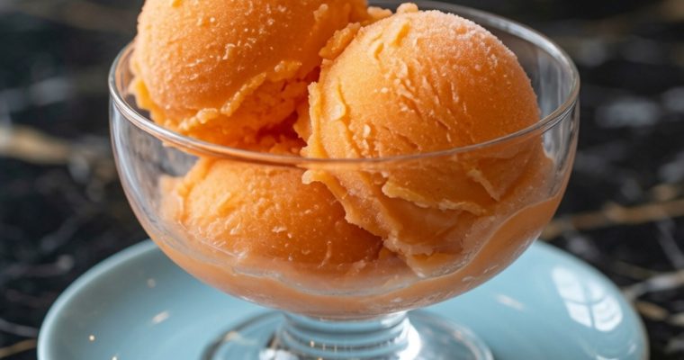2-INGREDIENT ORANGE SHERBET