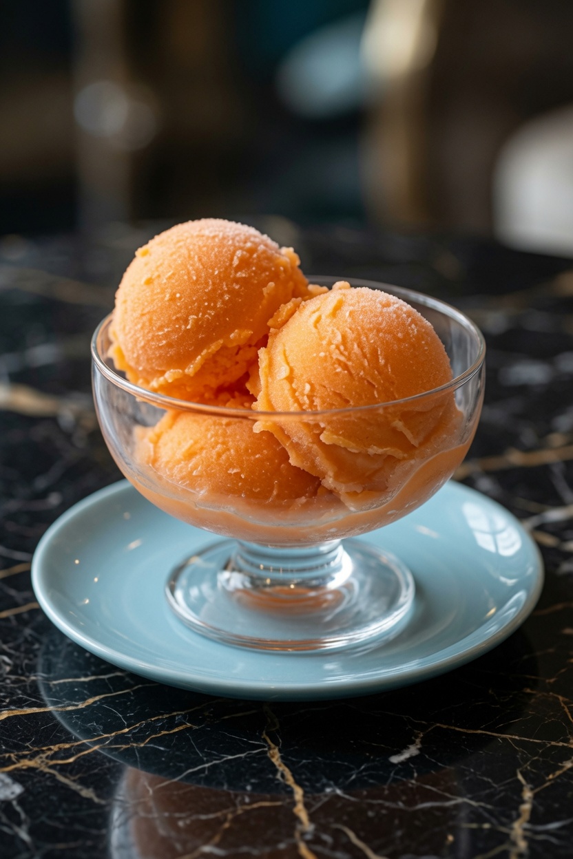 2-INGREDIENT ORANGE SHERBET