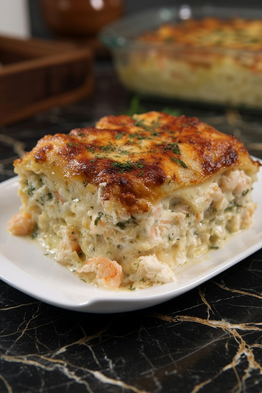 Seafood Lasagna