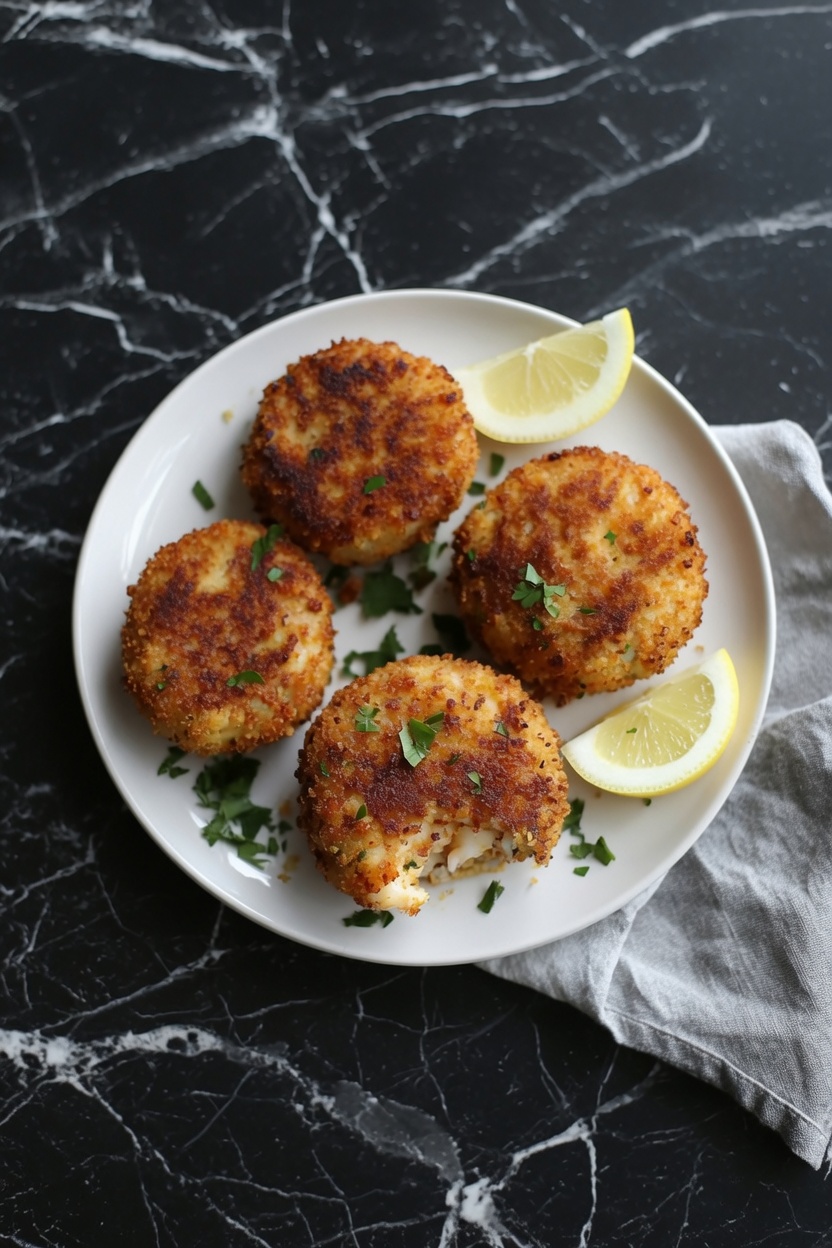 Crab and Shrimp Cakes