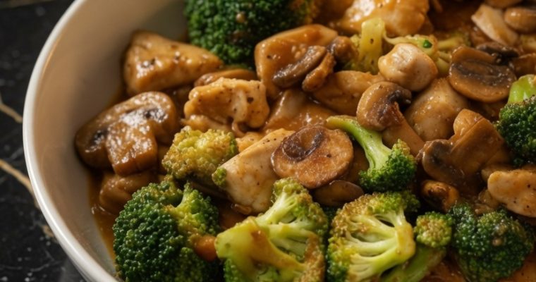 CHICKEN & VEGGIE STIR-FRY