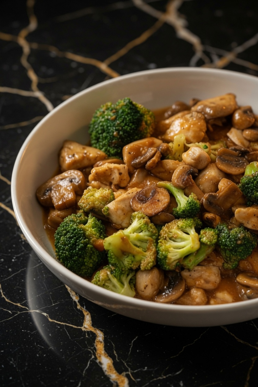 CHICKEN & VEGGIE STIR-FRY