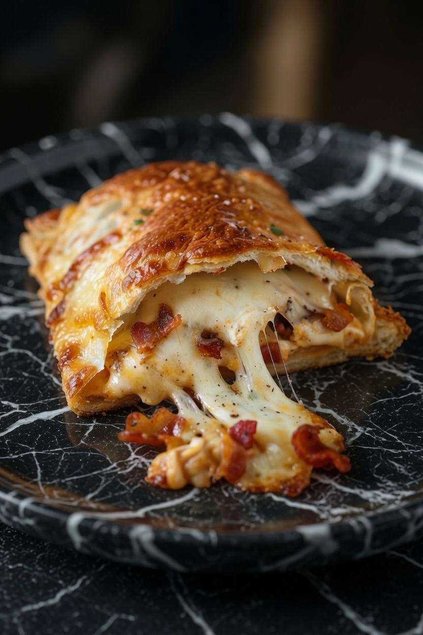 CHICKEN BACON RANCH CALZONE
