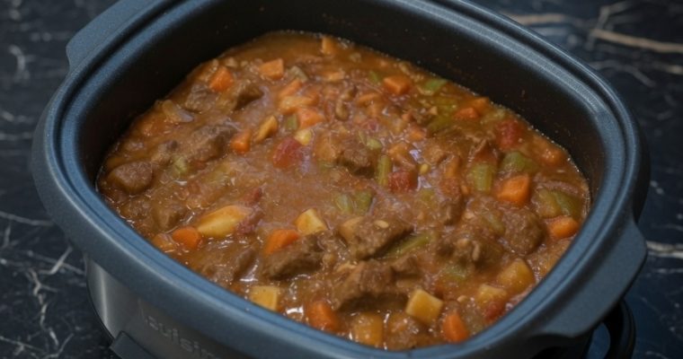 SLOW COOKER BEEF STEW