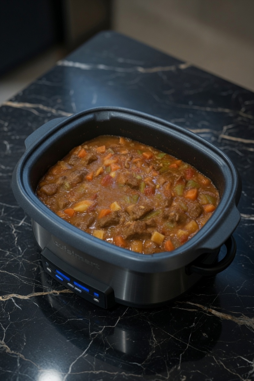 SLOW COOKER BEEF STEW