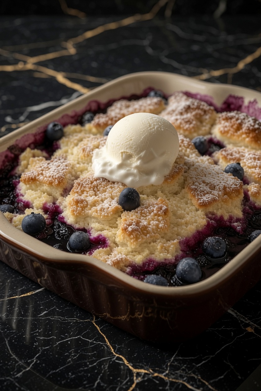 Blueberry Cobbler