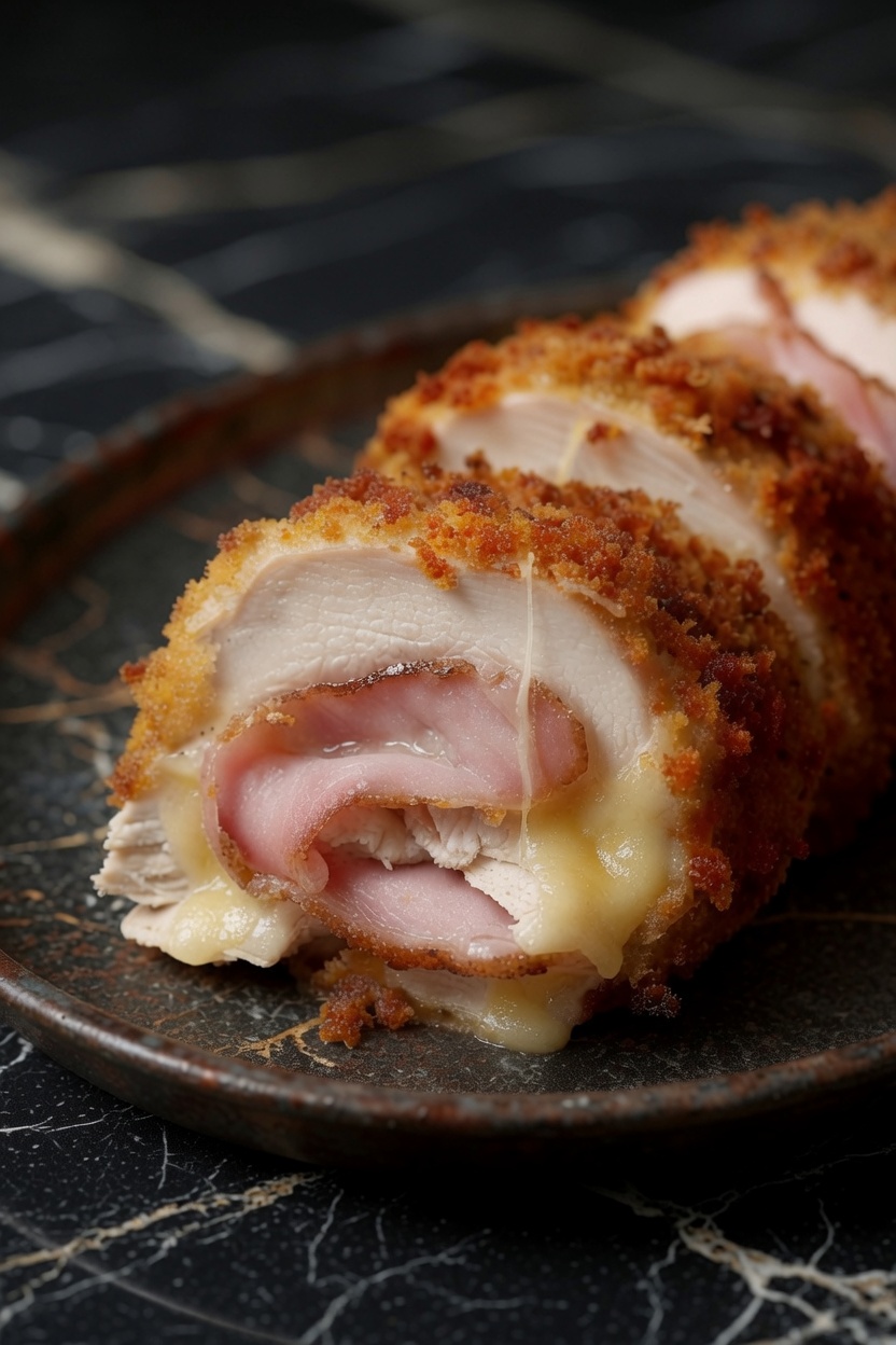 Creamy Chicken Cordon Bleu