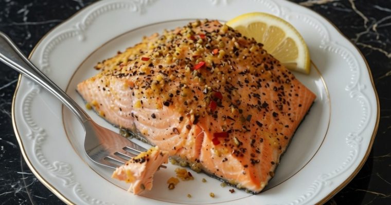 Lemon Pepper Salmon