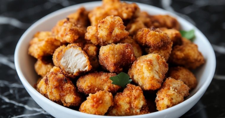 Crispy Popcorn Chicken