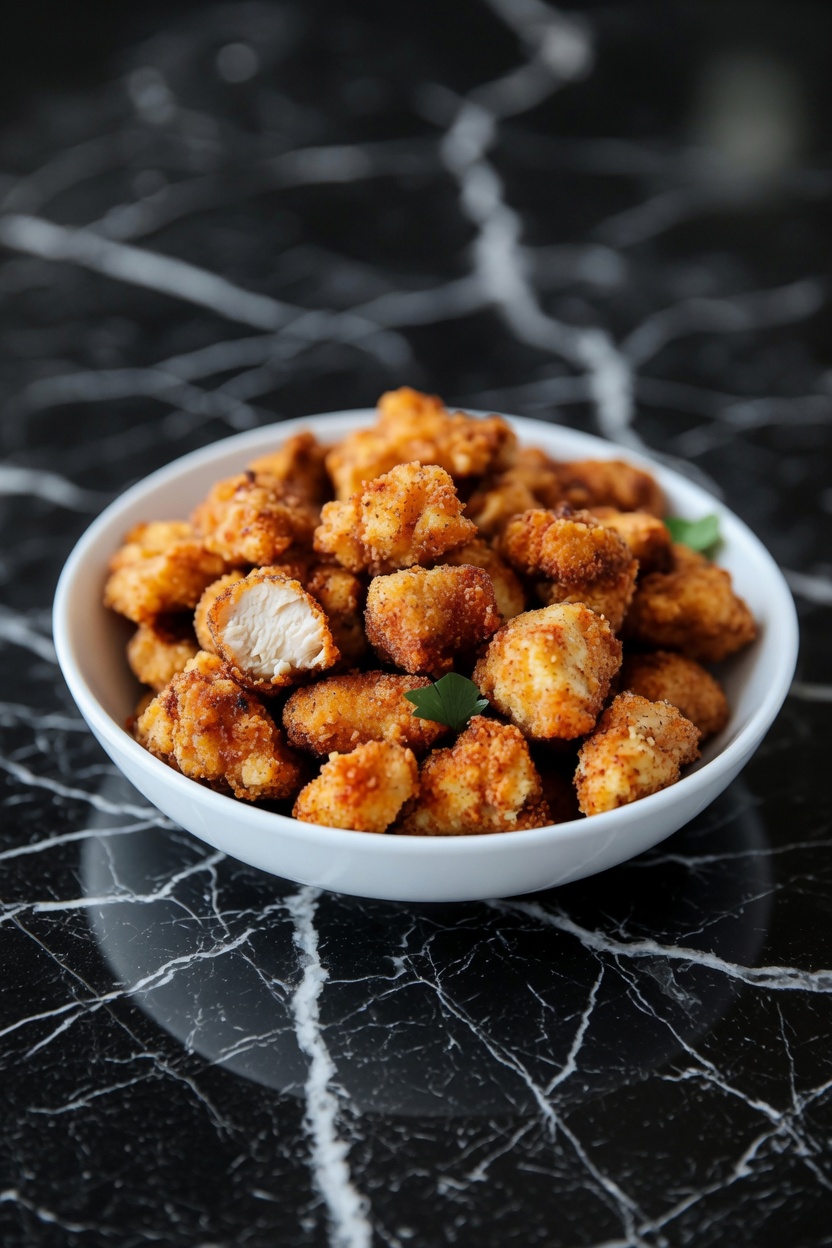 Crispy Popcorn Chicken