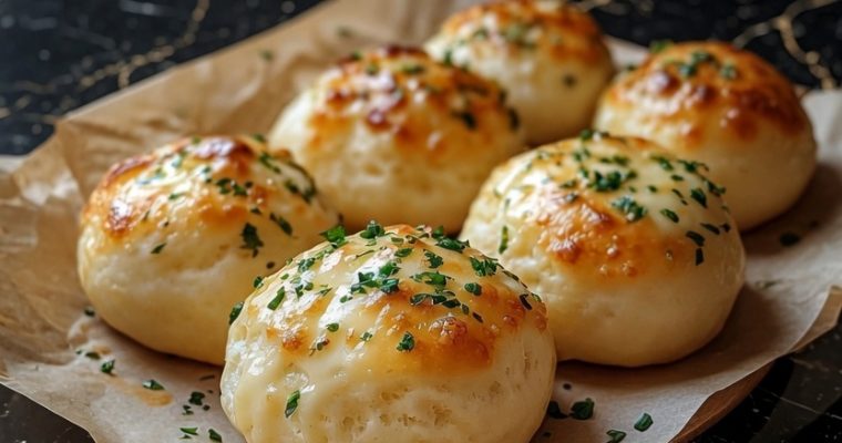 Garlic Butter Cheese Balls