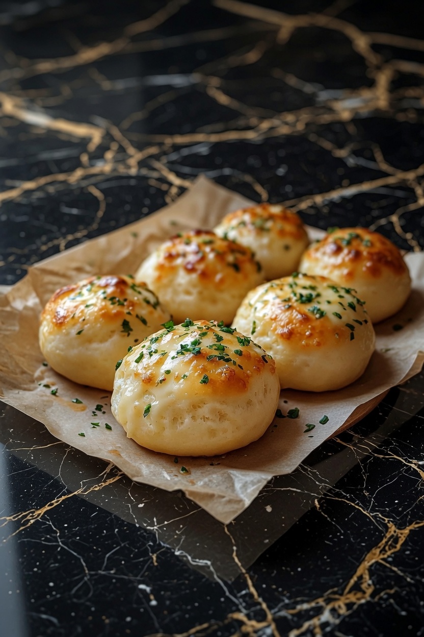 Garlic Butter Cheese Balls