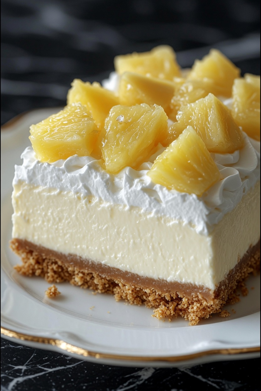 Pineapple Heaven Cheesecake