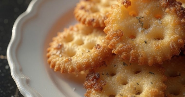 Garlic Bread Ritz Bits