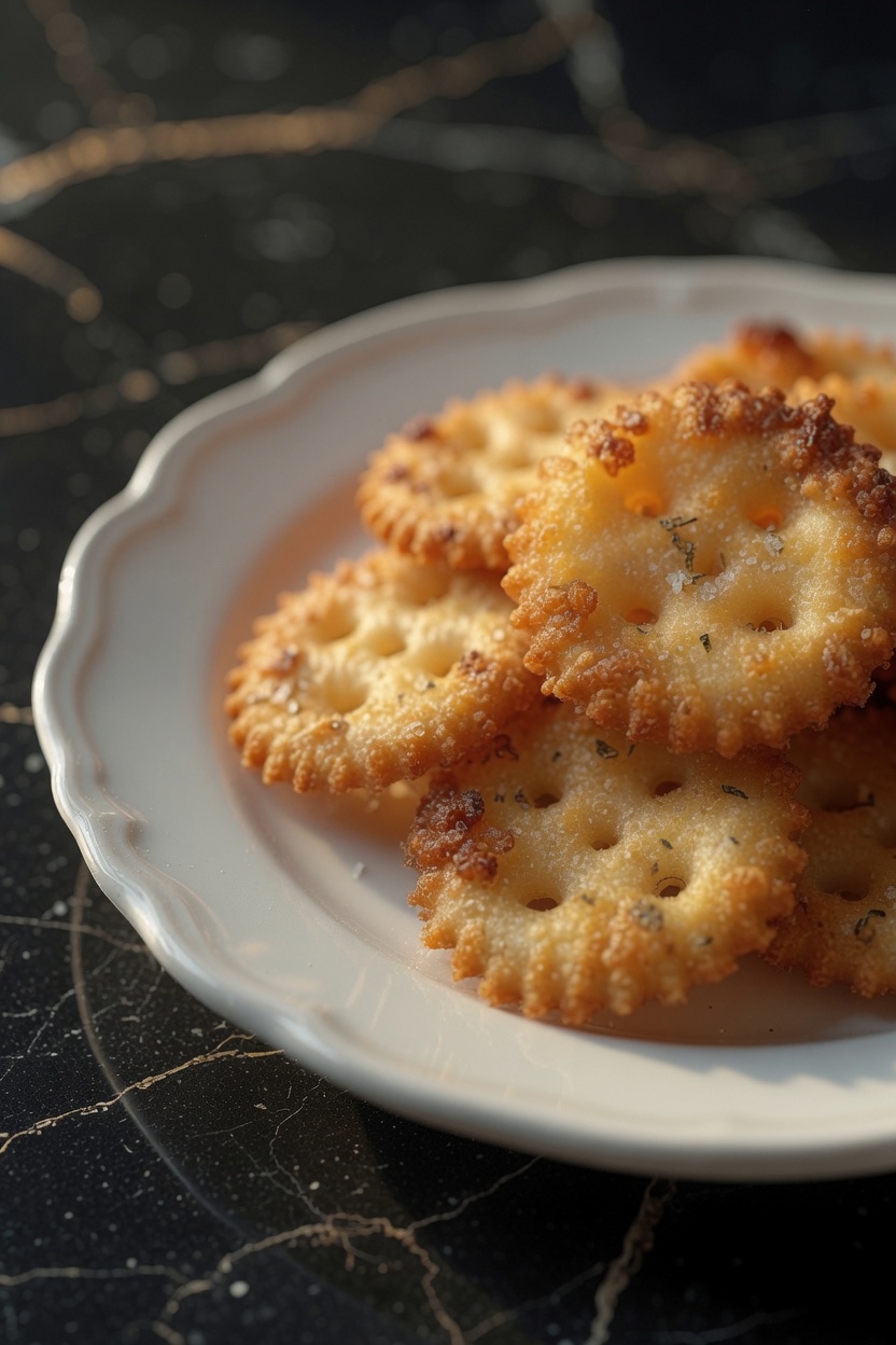 Garlic Bread Ritz Bits