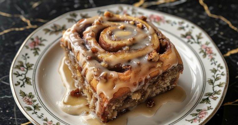 Banana Bread Cinnamon Rolls
