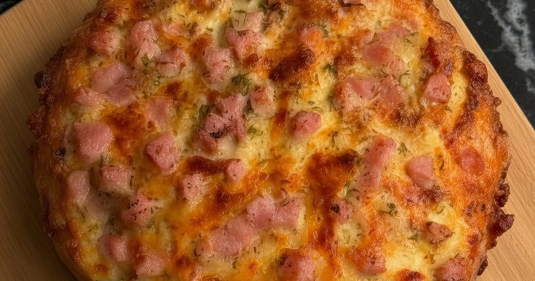BACON AND CHEESE SLOW COOKED BREAD
