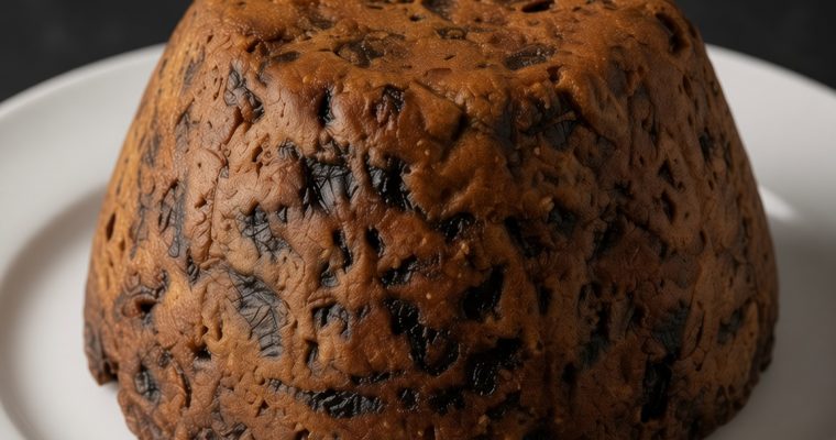 SLOW COOKER CHRISTMAS PUDDING
