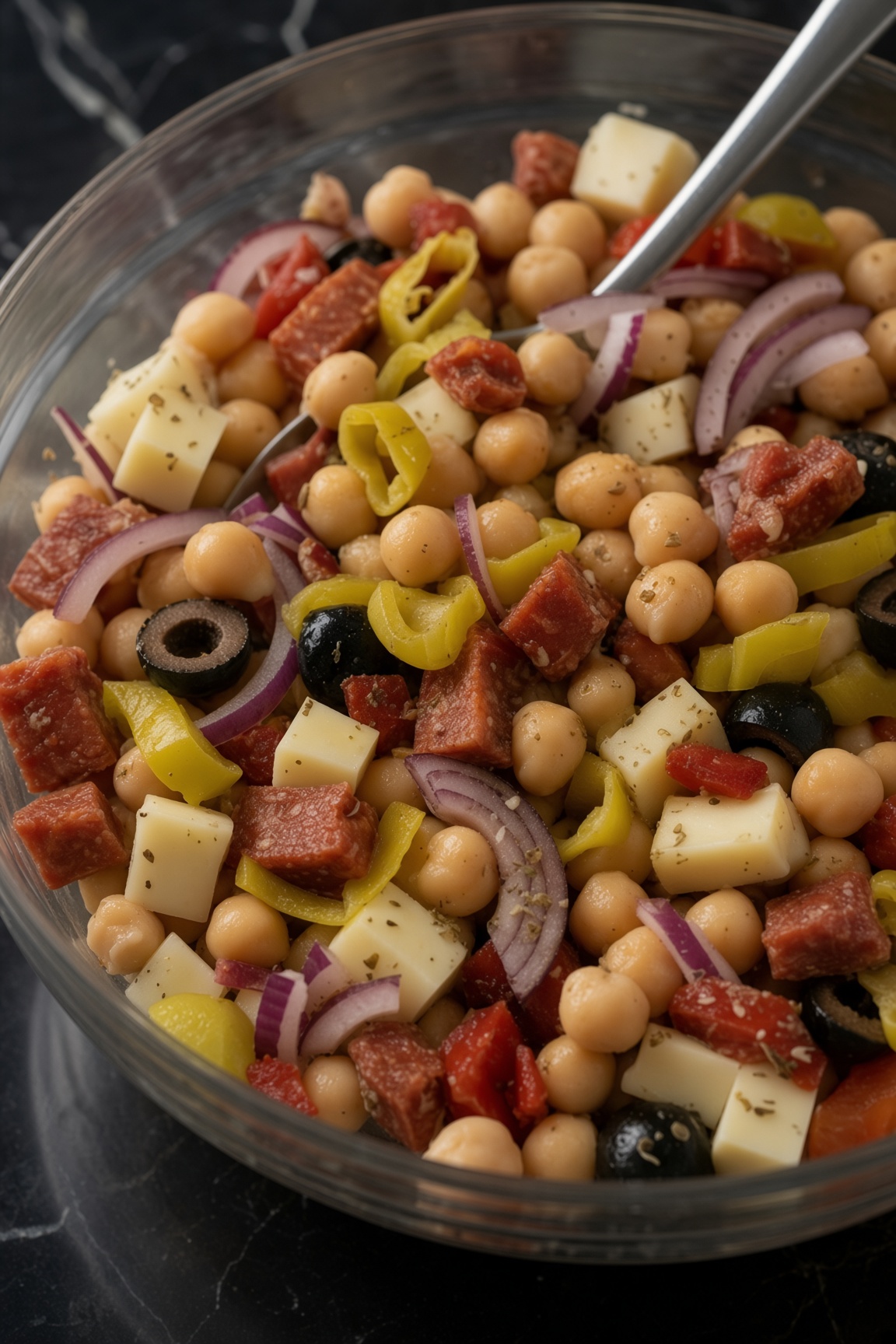 Italian Chickpea Salad