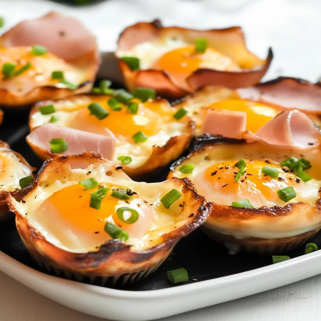 Easy Ham & Eggcups