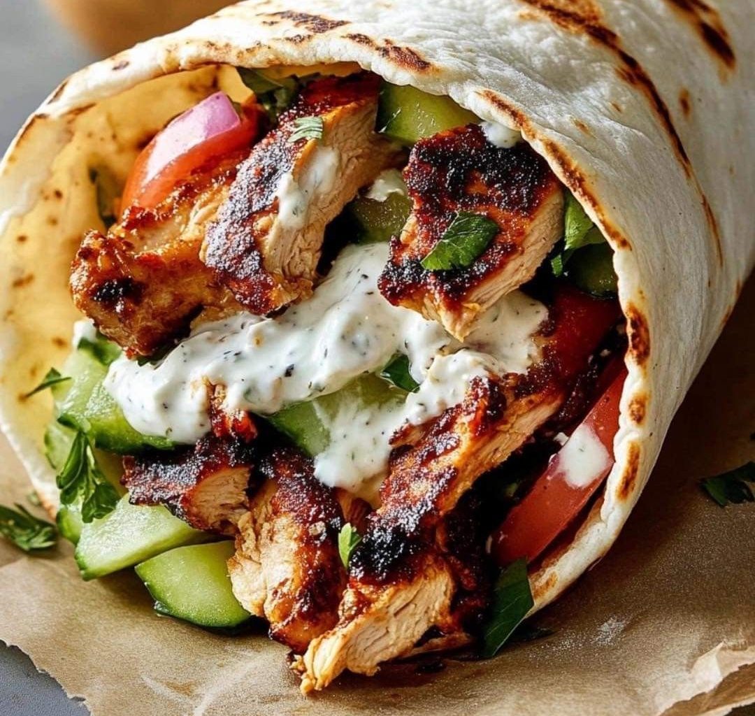 Greek Chicken Gyro