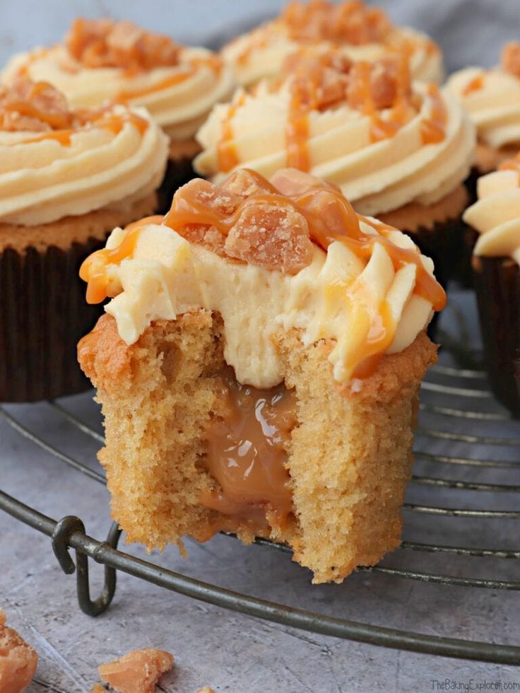 Salted Caramel Cupcakes