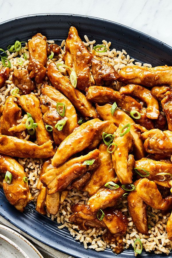 One-Skillet Bourbon Chicken