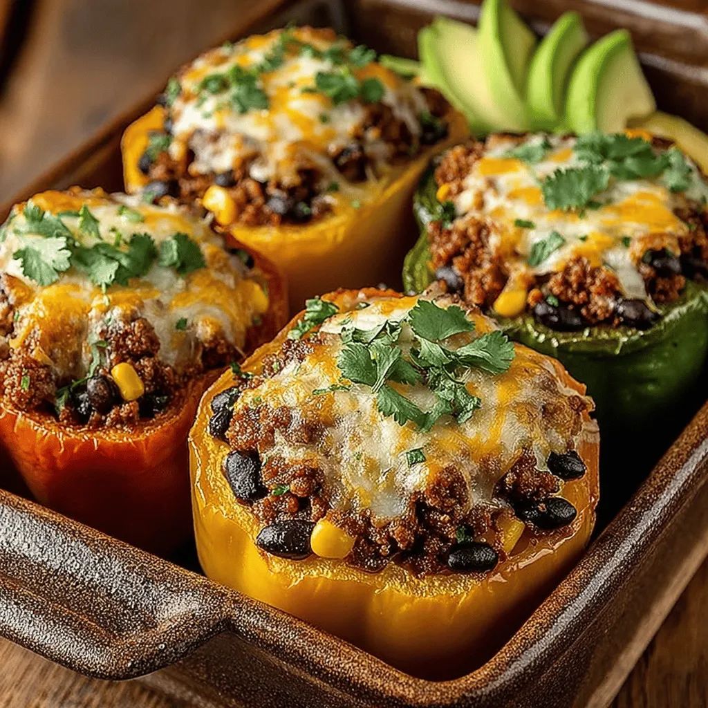 Taco Stuffed Bell Peppers