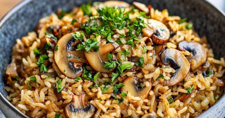 Mushroom Rice