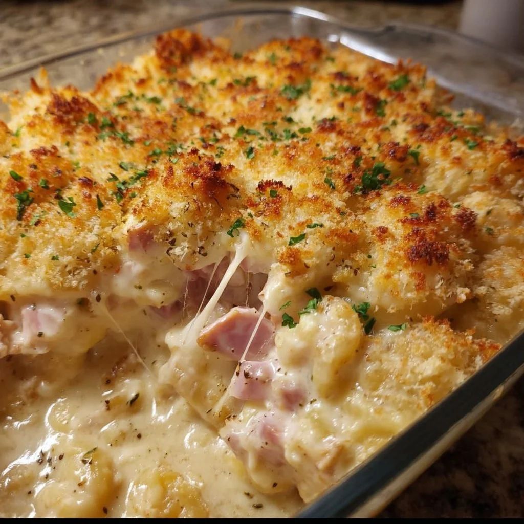 Chicken Cordon Bleu Casserole