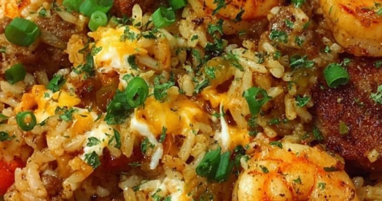 SHRIMP DIRTY RICE