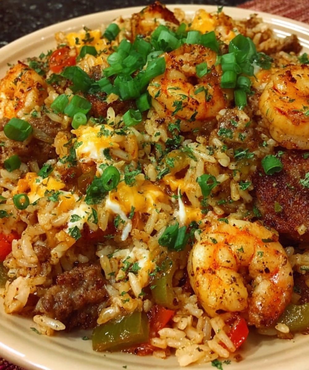SHRIMP DIRTY RICE