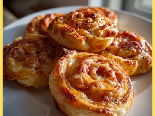 Ham and Cheese Pinwheels