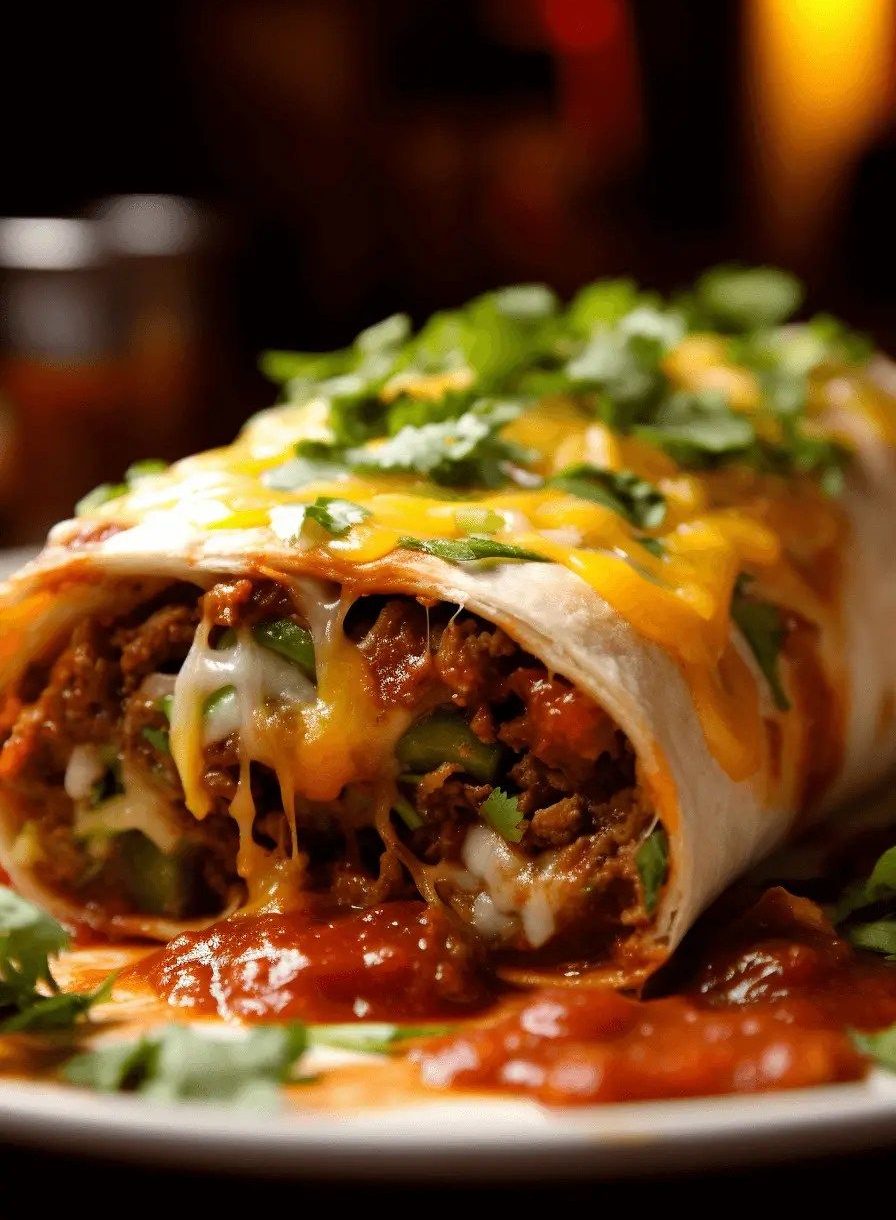Saucy Wet Burritos