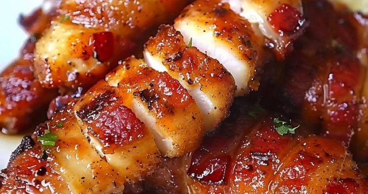 Bacon Brown Sugar Chicken Tenders