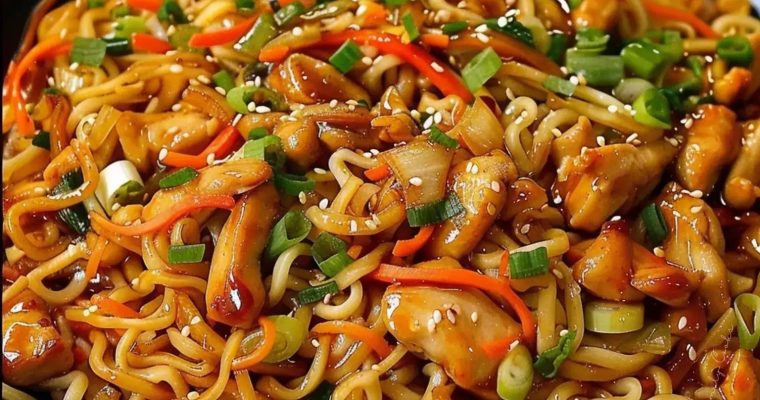 Chicken Yakisoba