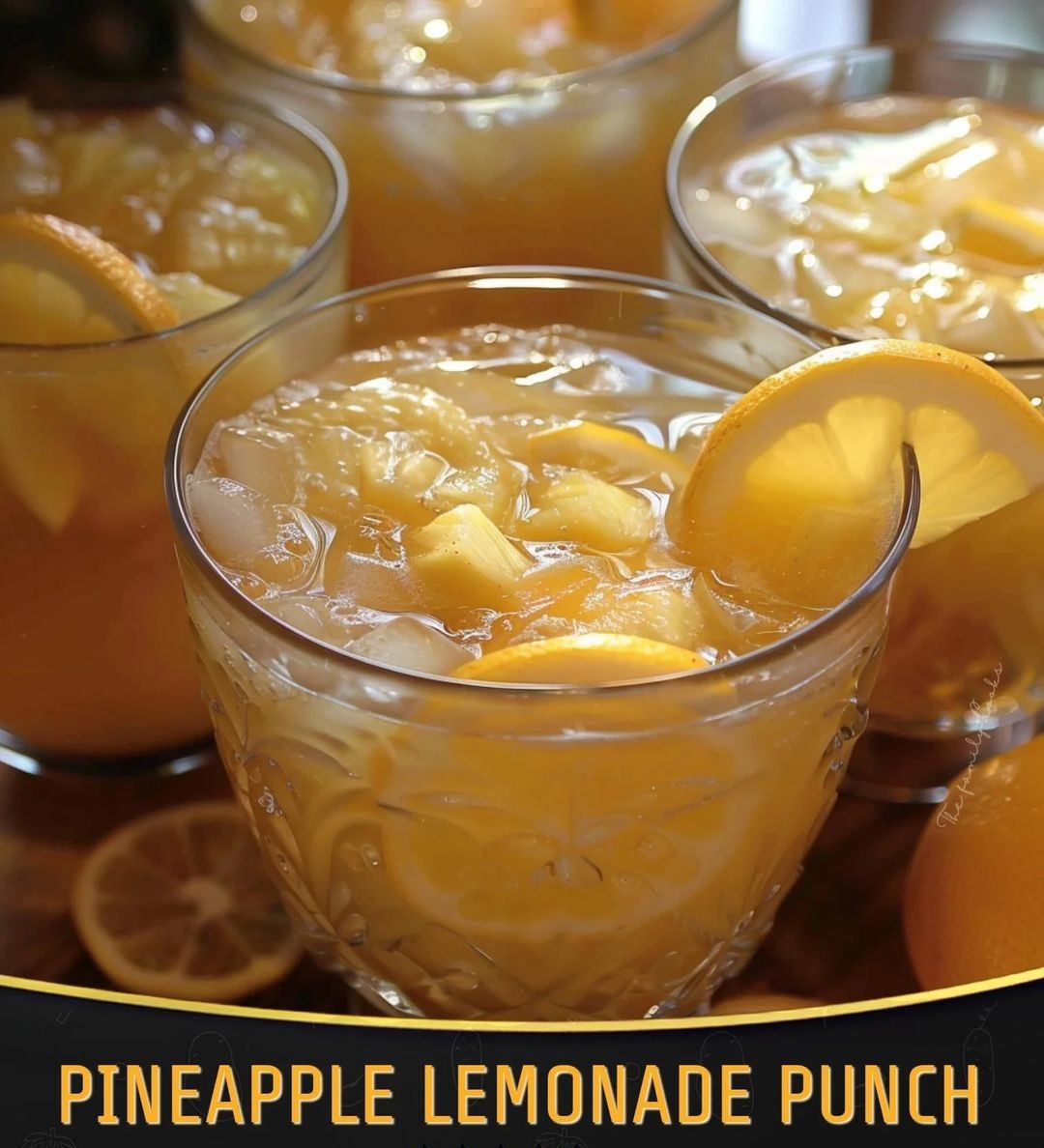 Pineapple Lemonade Punch