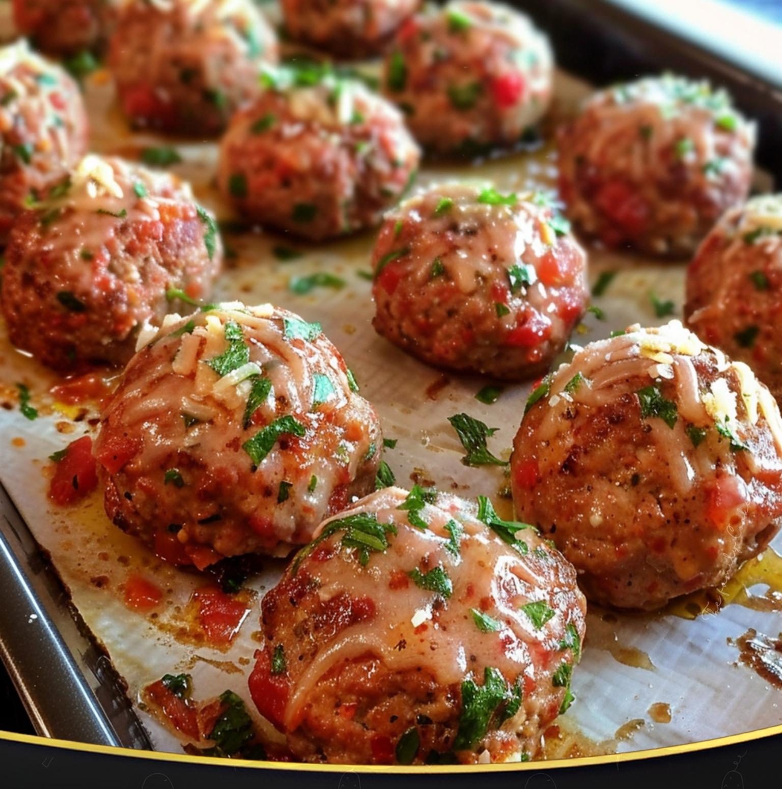 Easy Baked Meatballs