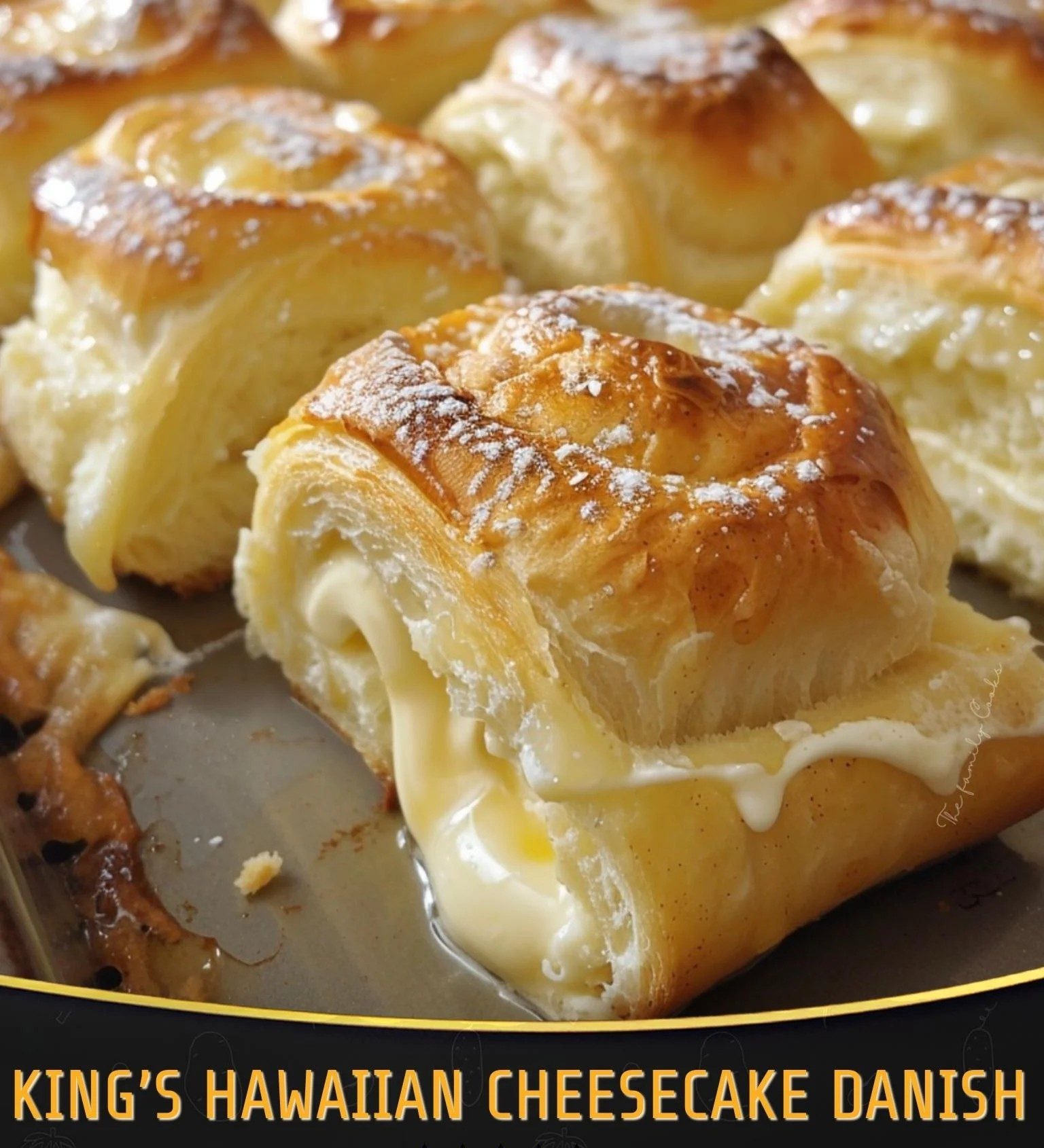 King’s Hawaiian Cheesecake Danish