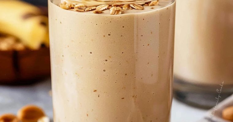 PEANUT BUTTER BANANA SMOOTHIE