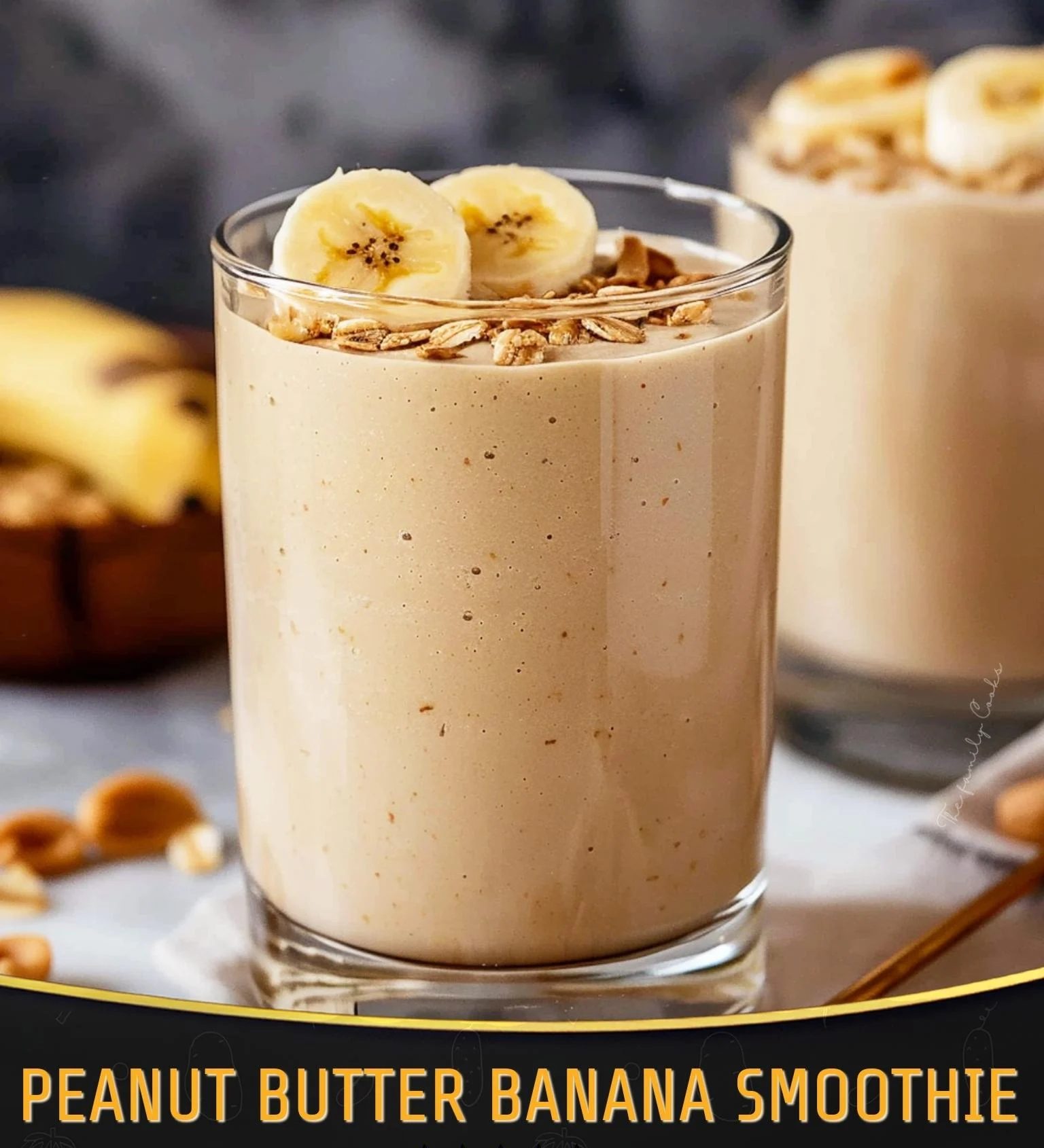 PEANUT BUTTER BANANA SMOOTHIE