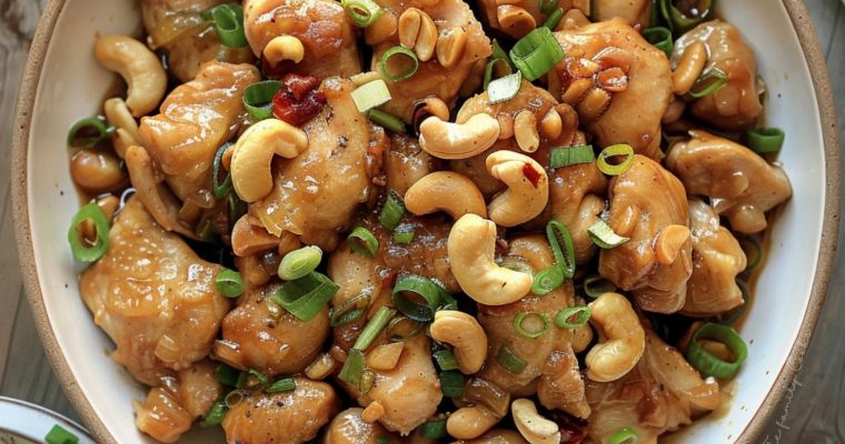 Easy Cashew Chicken