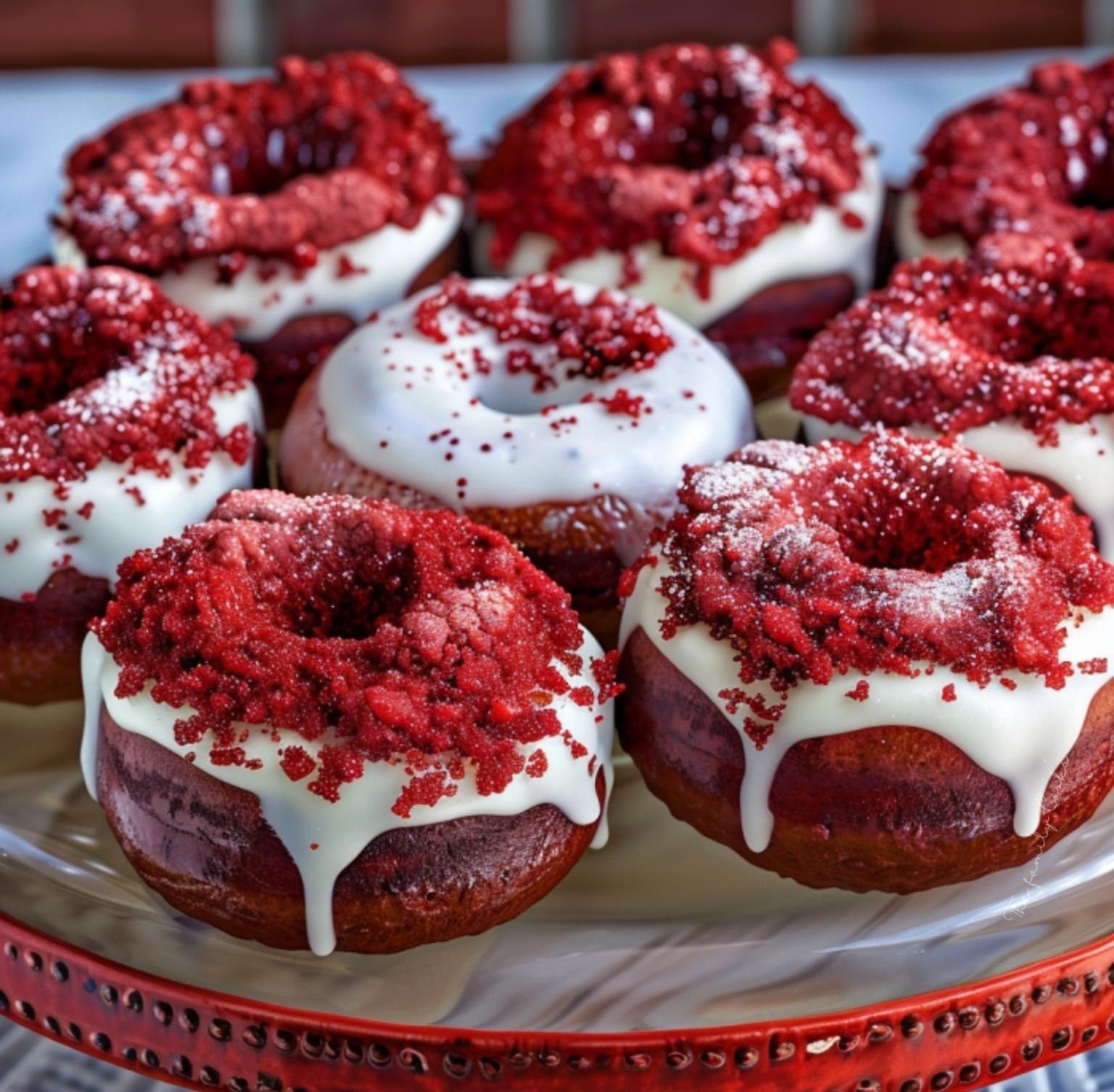 Red Velvet Donuts