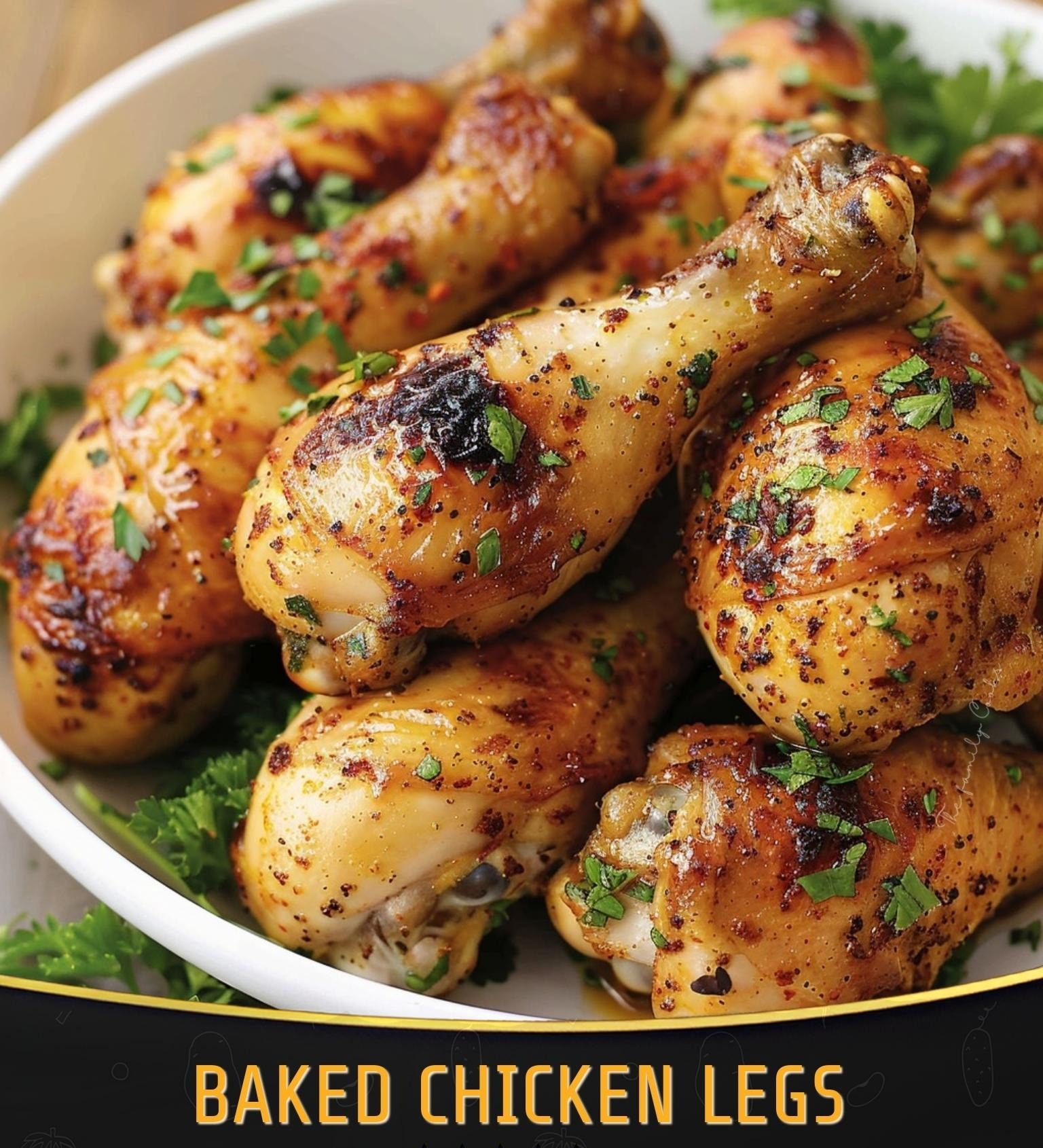 BAKED CHICKEN LEGS