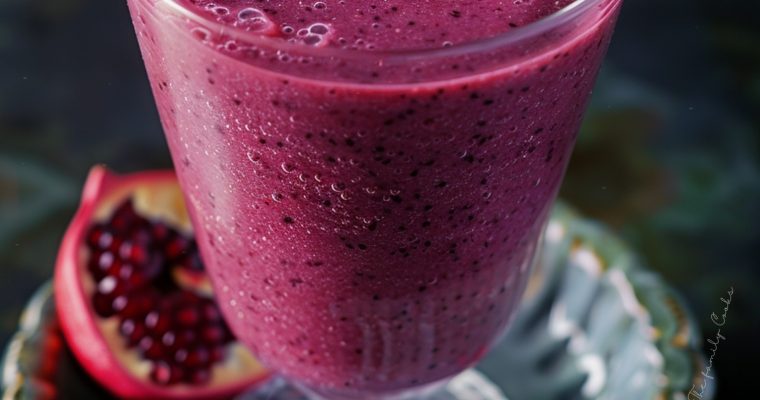 Berry, Banana & Pomegranate Smoothie