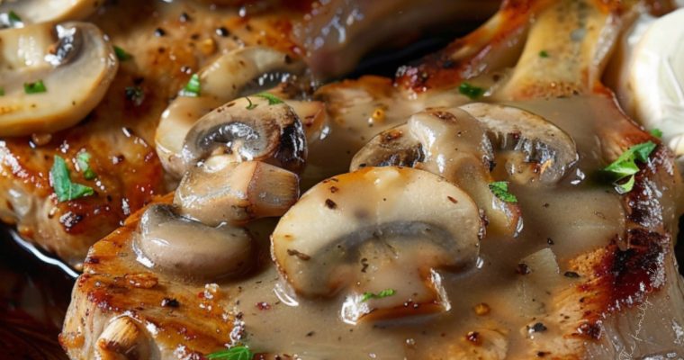 Mushroom Pork Chops