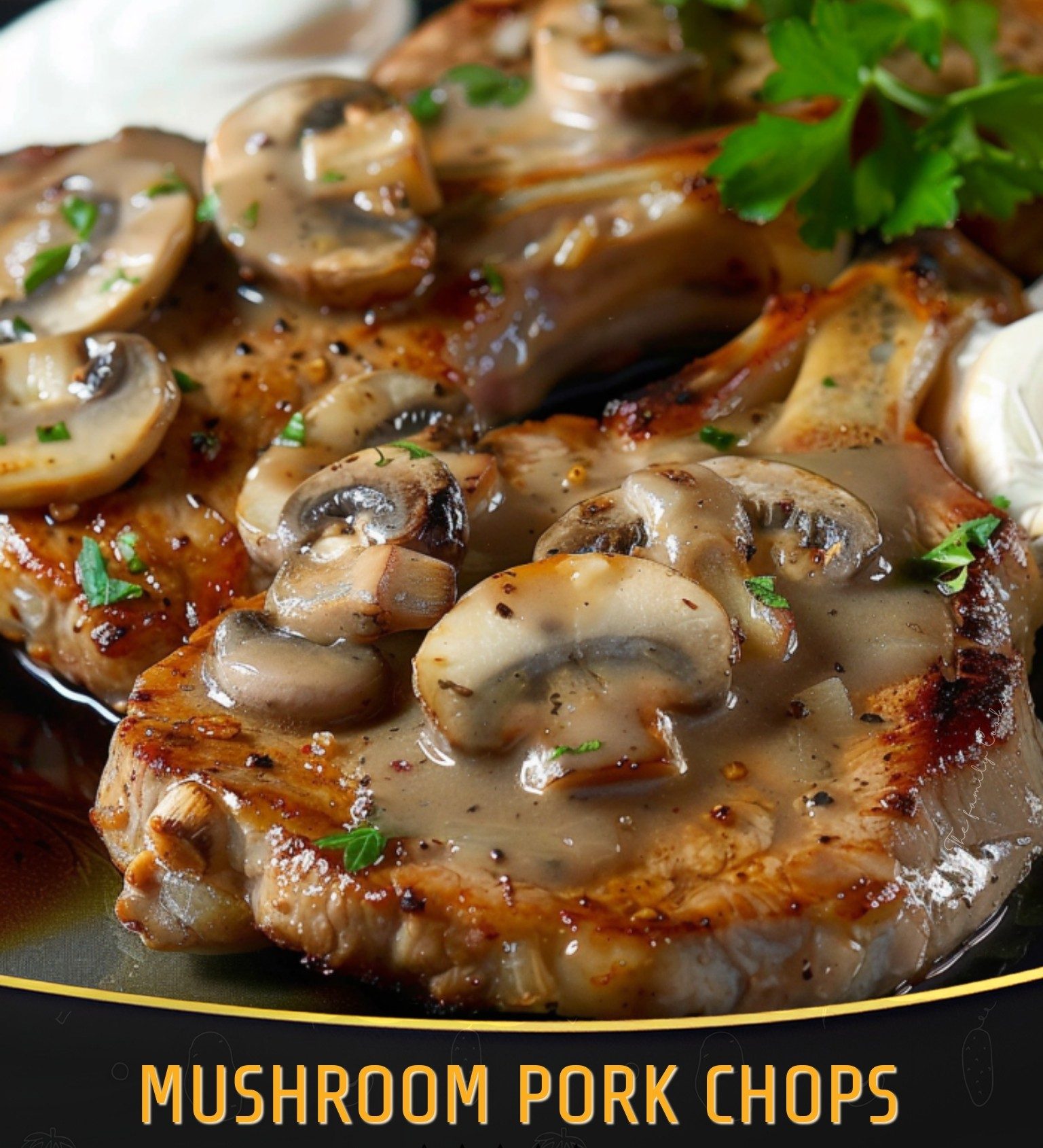 Mushroom Pork Chops