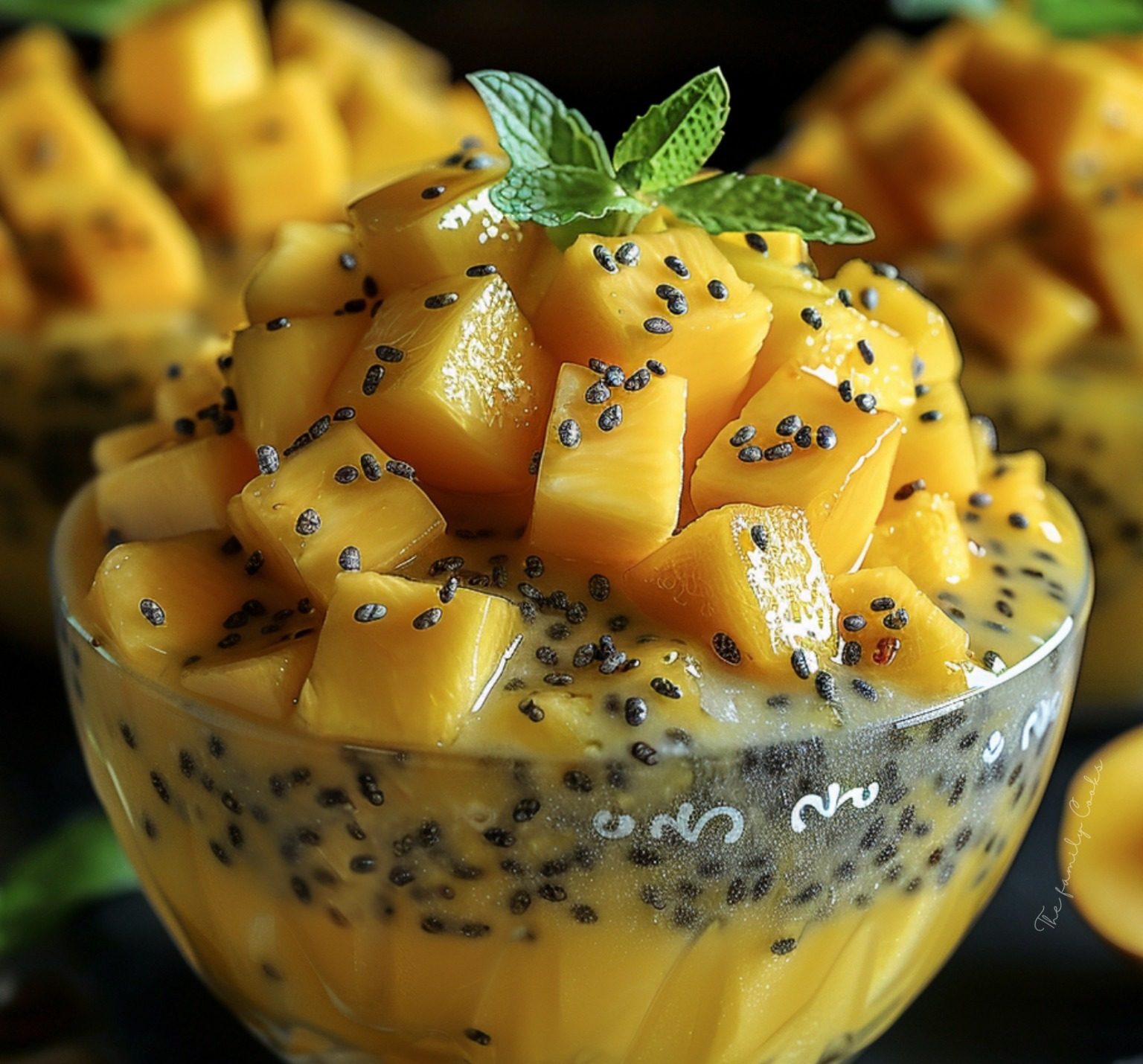 Creamy Mango Chia Pudding