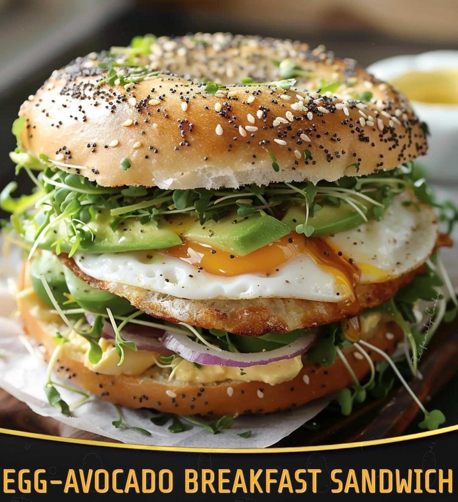 Egg-Avocado Breakfast Sandwich