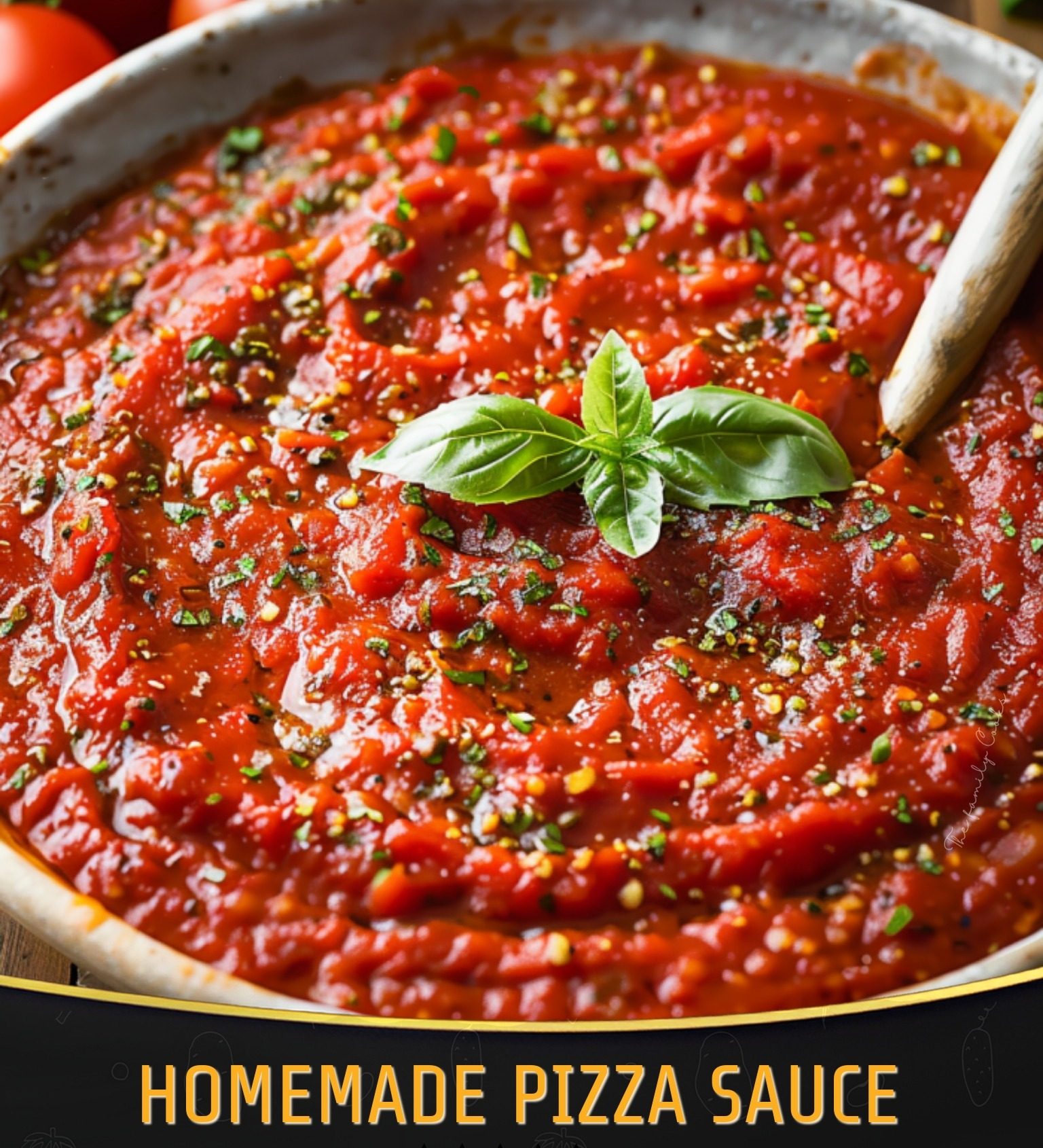 Easy Homemade Pizza Sauce